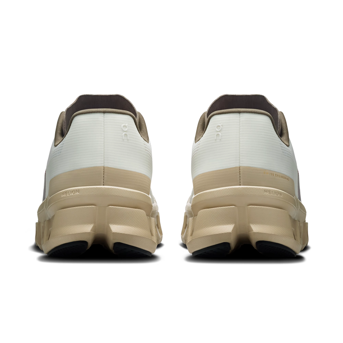 On Cloudmonster Void "Ivory / Sand" Cushion Running Shoes UAE