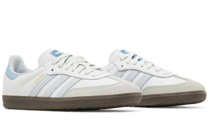 Adidas Samba OG "White Halo Blue" Sneakers UAE