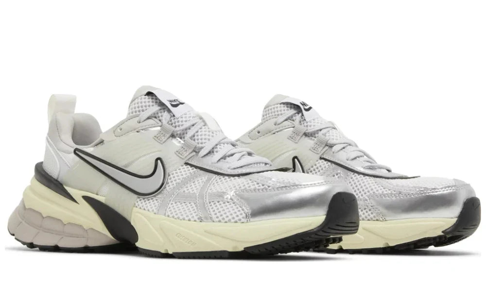 Nike V2K Run "Pure Platinum Metallic Silver" Running Shoes UAE