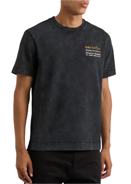 Moncler Back Mountain Logo Jersey T-Shirt Outdoor Style Tee UAE