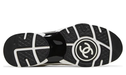 Chanel Mesh Suede Grained Calfskin "White Black" Premium Fashion Sneakers UAE