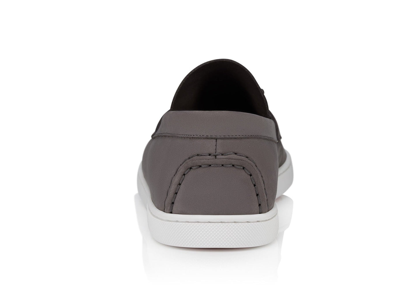 Christian Louboutin Chambeliboat Leather Loafers "Grey" Smart Casual Loafers UAE