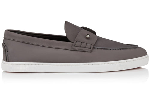 Christian Louboutin Chambeliboat Leather Loafers "Grey" Smart Casual Loafers UAE