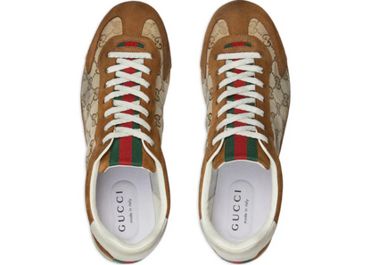Gucci Shift GG "Beige Brown" Monogram Sneakers UAE