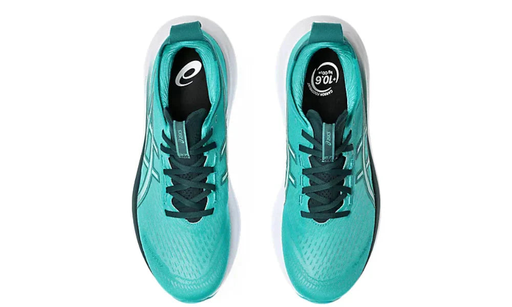 Asics Gel Nimbus 27 "Wave Teal Saxon Green" Running Shoes UAE
