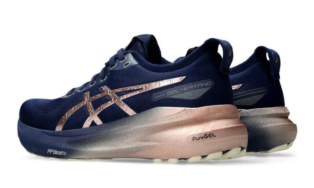 Asics Gel Kayano 31 Platinum "Blue Expanse Rose Gold" Premium Running Shoes UAE