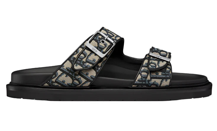 Dior Aqua Sandal "Beige Black" Designer Sandals UAE