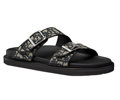 Dior Aqua Sandal "Beige Black" Designer Sandals UAE