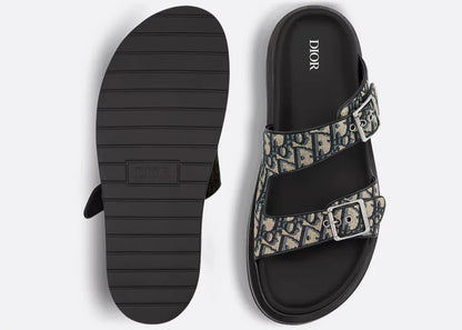 Dior Aqua Sandal "Beige Black" Designer Sandals UAE