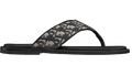 Dior Alias Thong Sandal "Beige Black" Premium Flip Flops UAE