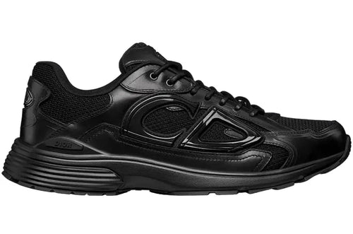 Dior B30 Countdown "Black Smooth Calfskin Black Technical Mesh" Luxury Sports Sneakers UAE