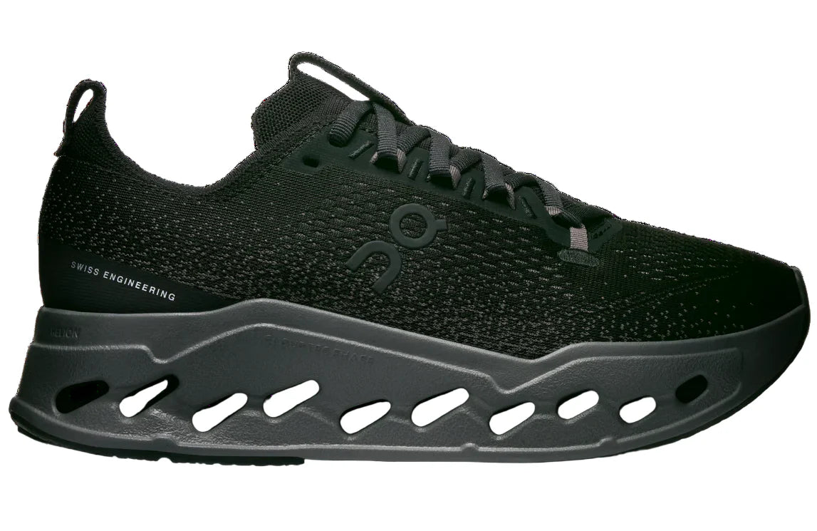 On Cloudsurfer Max "Black Eclipse" Max Cushion Running Shoes UAE