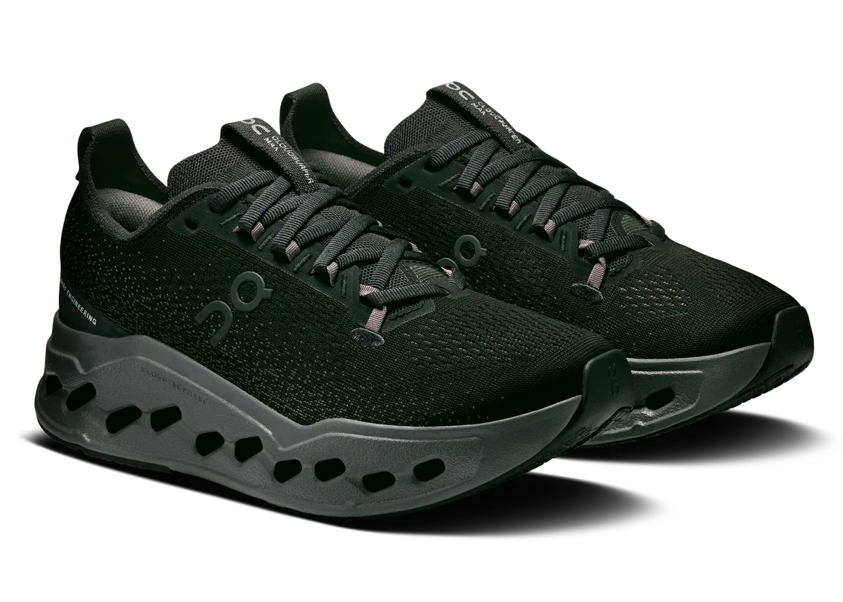 On Cloudsurfer Max "Black Eclipse" Max Cushion Running Shoes UAE