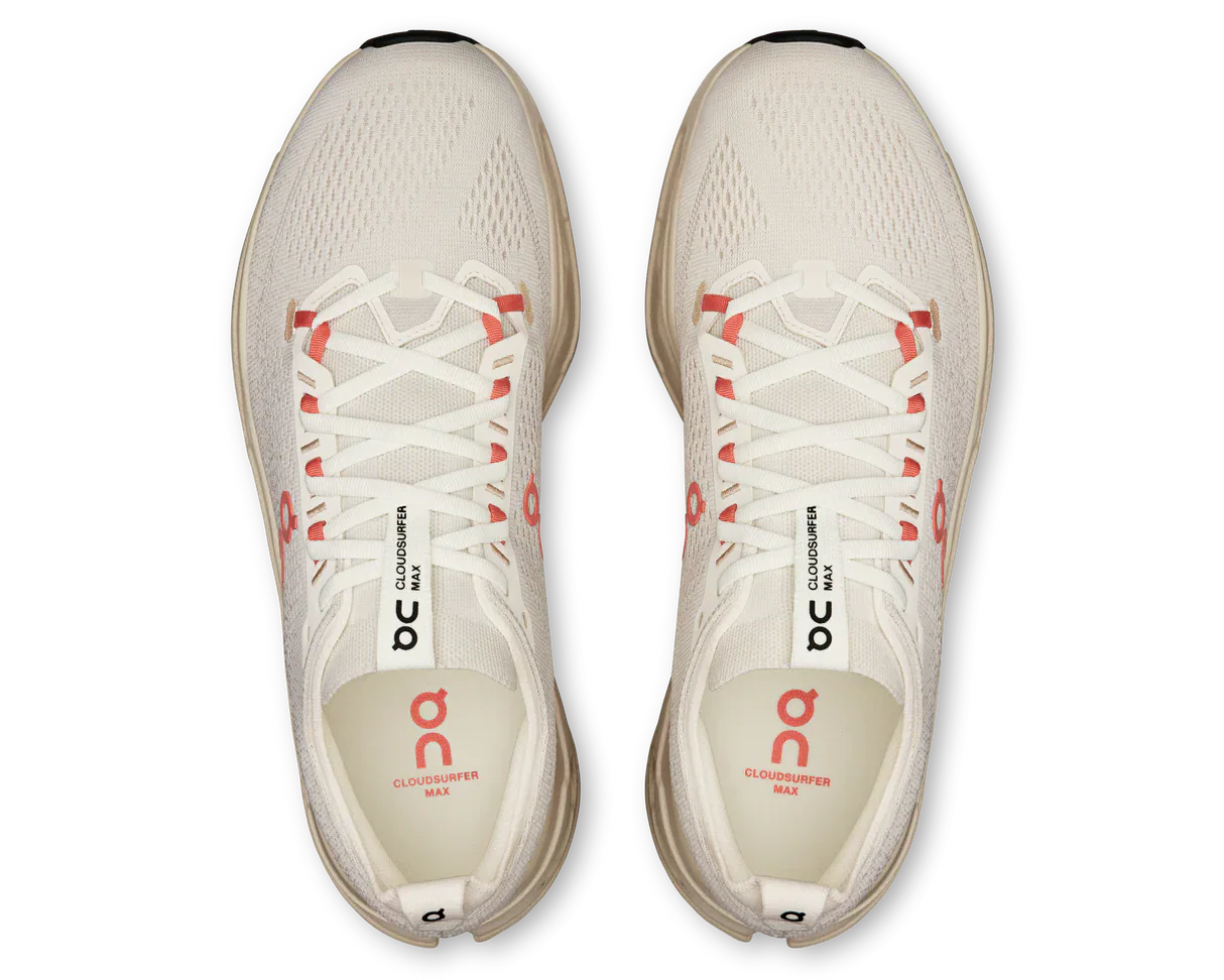 On Cloudsurfer Max "Ivory / Salmon" Running Shoes UAE