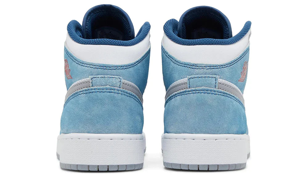 Air Jordan 1 Mid SE GS "French Blue" Sneakers UAE