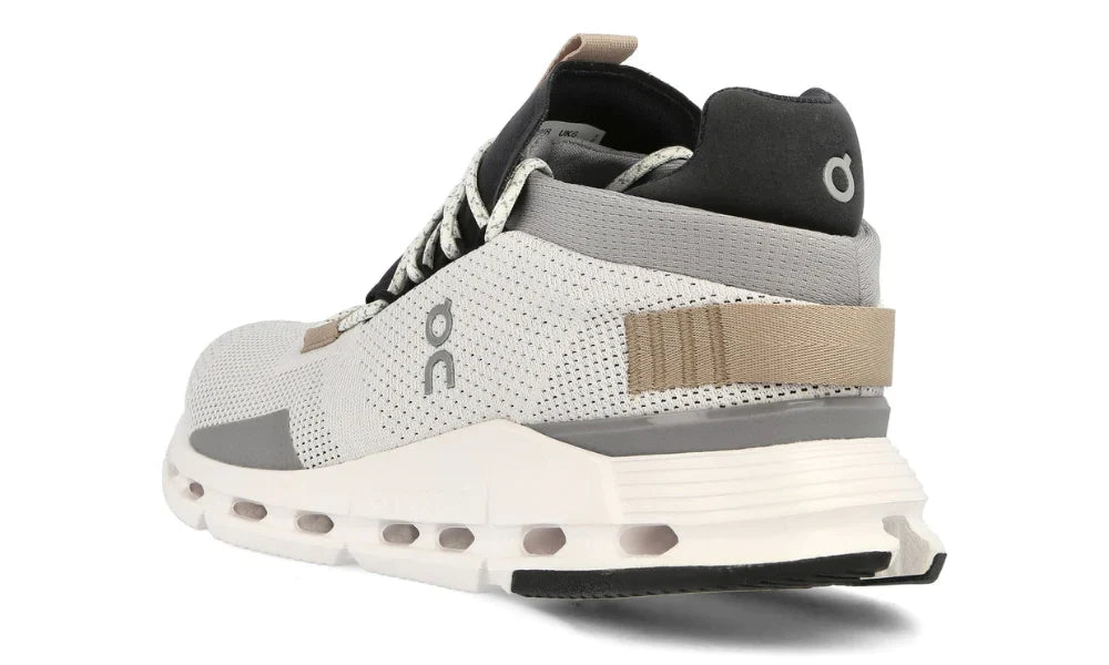 On Cloudnova "White / Sand" Lifestyle Sneakers UAE