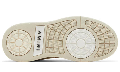 Amiri Classic Low "White Alabaster" Logo Sneakers UAE
