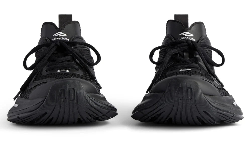 Balenciaga Circuit "Worn-Out Black" Distressed Sneakers UAE