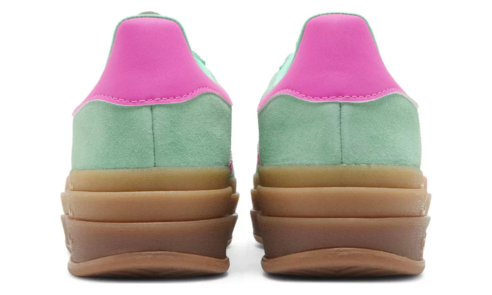 Adidas Gazelle Bold "Pulse Mint Screaming Pink" Sneakers UAE