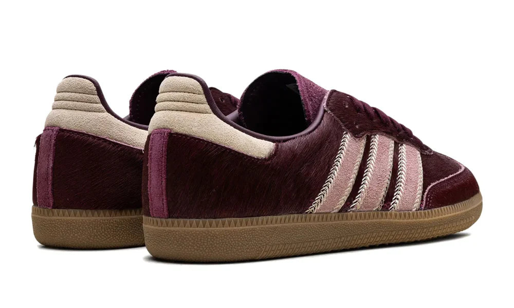 Adidas Samba OG "Maroon Sand Strata Pony" Sneakers UAE