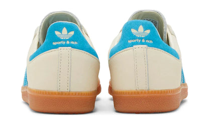 Sporty & Rich x Adidas Samba OG "Cream Blue" Premium Sneakers UAE