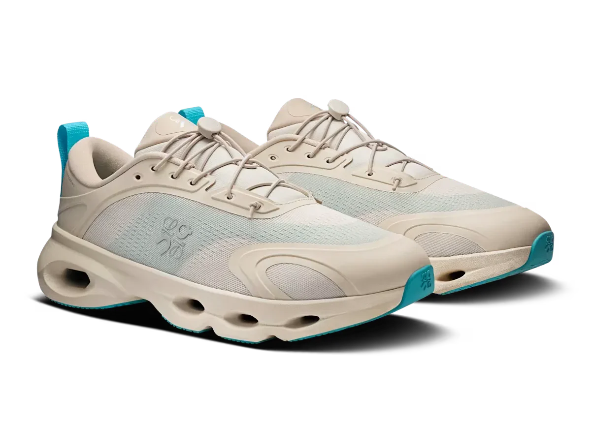 Loewe x On Running Cloudsolo "Sand / Turquoise" Premium Sneakers UAE