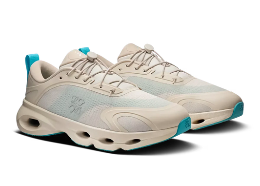 Loewe x On Running Cloudsolo "Sand / Turquoise" Premium Sneakers UAE