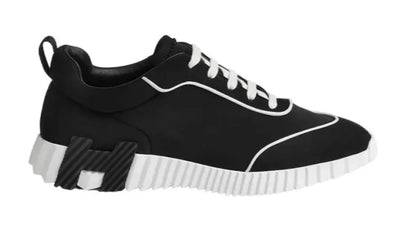 Hermes Bouncing "Black White" Casual Low-Top Sneakers UAE