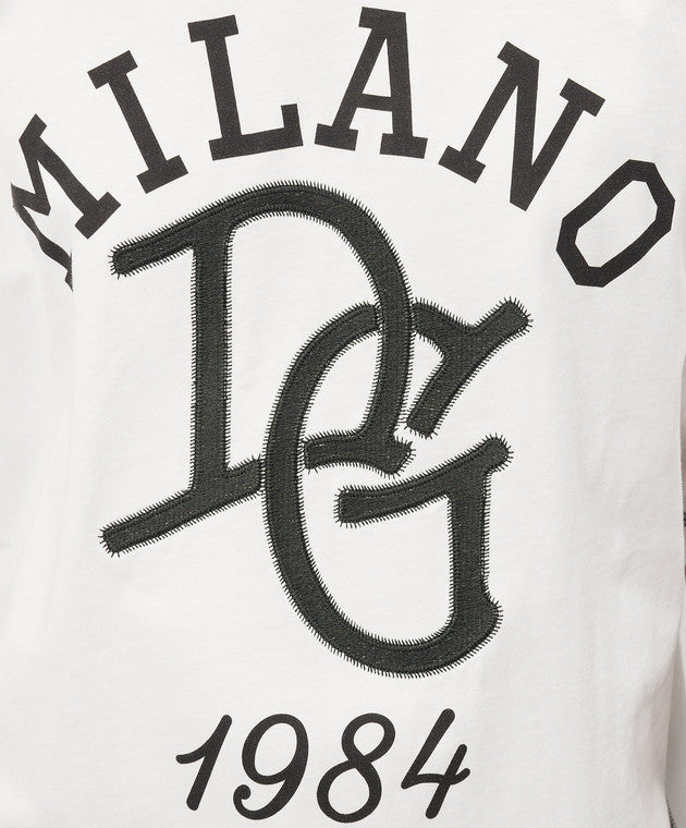 Dolce & Gabbana DG Logo Embroidery T-Shirt Premium Logo Tee UAE