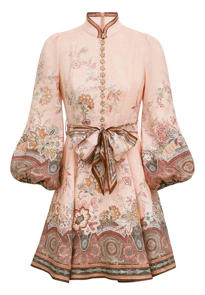 ZIMMERMANN floral-print puff-sleeve Dress
