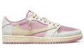 Travis Scott x Air Jordan 1 Low "Shy Pink Rose" Sneakers UAE