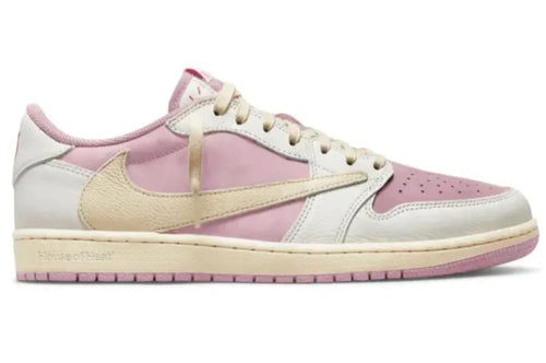 Travis Scott x Air Jordan 1 Low "Shy Pink Rose" Sneakers UAE