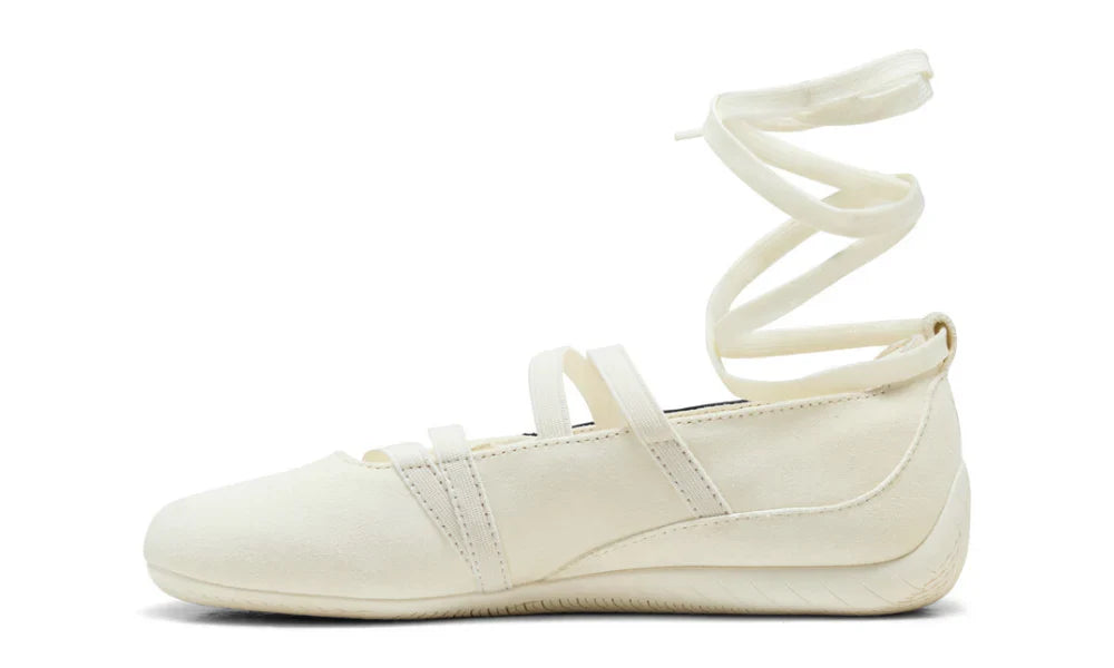 Puma Rosé x Puma Speedcat Ballet SD "White Black Frosty Pink" Premium Sneakers UAE
