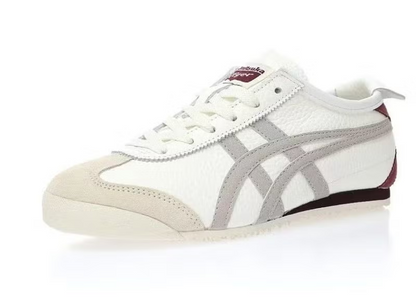 Asics Onitsuka Tiger Mexico 66 "Beige White Red" Casual Sneakers UAE