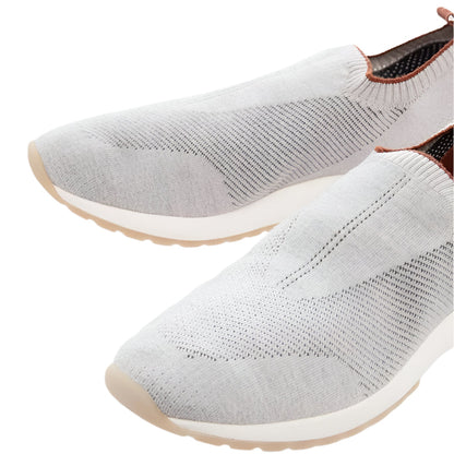 Loro Piana Grey Wool Sneakers for Men Luxury Knit Sneakers UAE