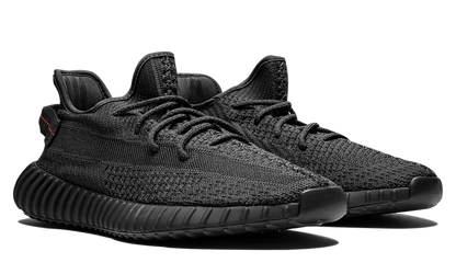 Adidas Yeezy Boost 350 V2 "Black Static" Reflective Knit Sneakers UAE