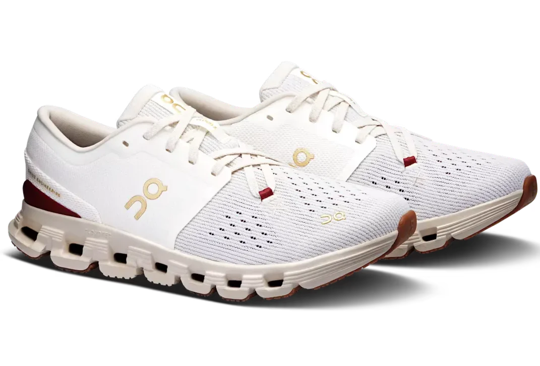 On Running Cloud X 4 "Ivory White" Training Sneakers UAE