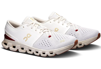 On Running Cloud X 4 "Ivory White" Training Sneakers UAE