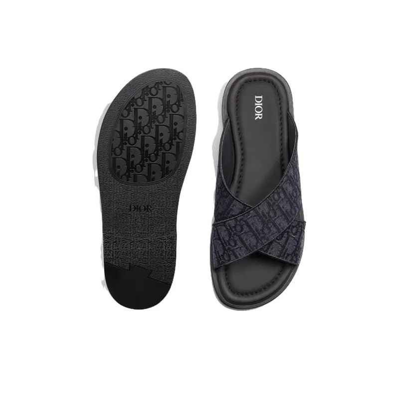 Dior Alias Sandals "Oblique Grey" Designer Sandals UAE