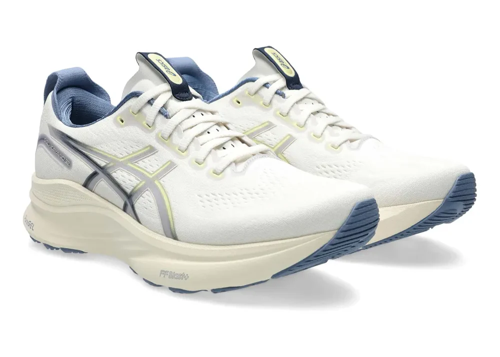 Asics Gel Kayano 32 "Cream / Denim Blue" Stability Running Shoes UAE