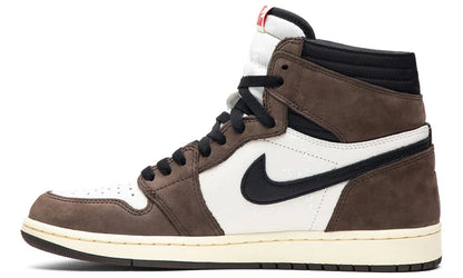 Travis Scott x Air Jordan 1 Retro High OG "Mocha" Sneakers UAE