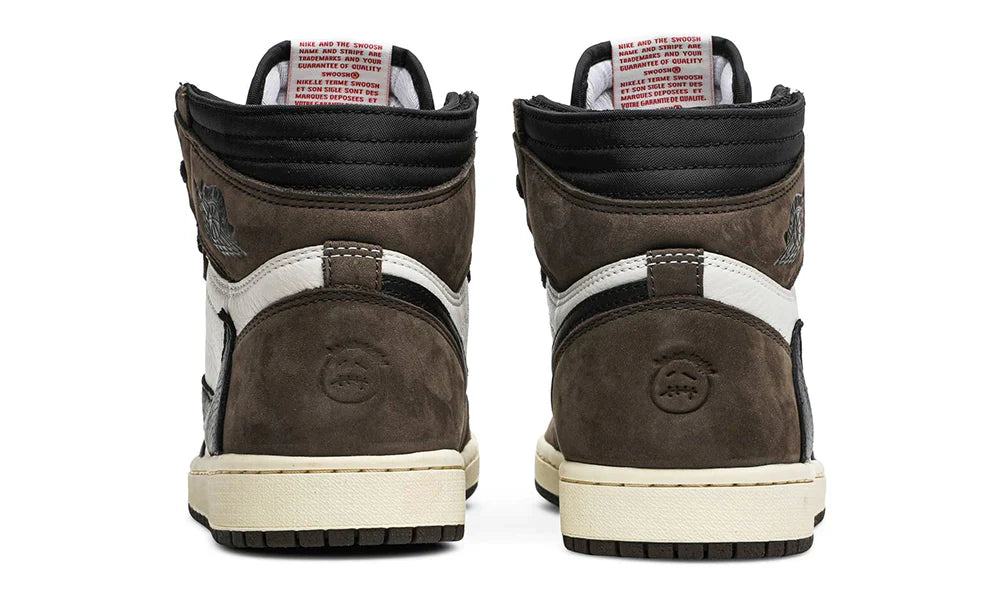 Travis Scott x Air Jordan 1 Retro High OG "Mocha" Sneakers UAE