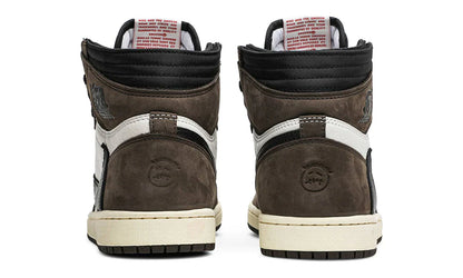 Travis Scott x Air Jordan 1 Retro High OG "Mocha" Sneakers UAE
