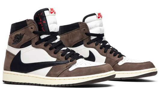 Travis Scott x Air Jordan 1 Retro High OG "Mocha" Sneakers UAE