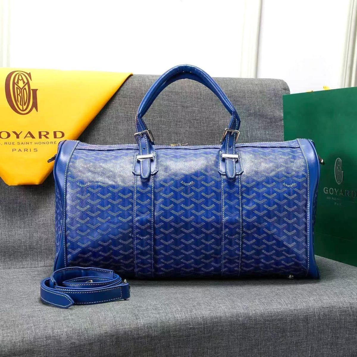 Goyard travel bag