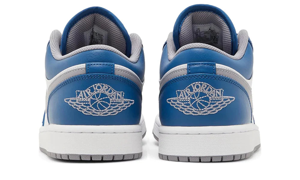 Air Jordan 1 Low "True Blue Cement" Sneakers UAE