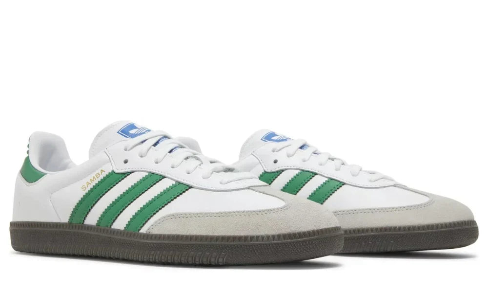 Adidas Samba OG "White Green" Sneakers UAE