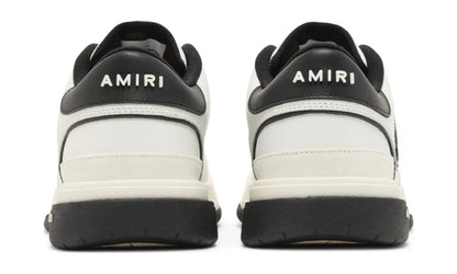 Amiri Classic Low "White Black" Contrast Logo Sneakers UAE
