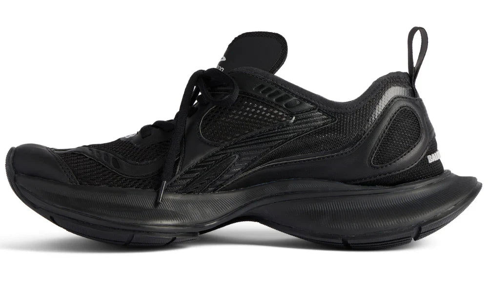 Balenciaga Circuit "Worn-Out Black" Distressed Sneakers UAE