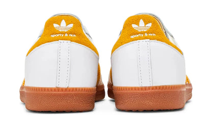 Sporty & Rich x Adidas Samba OG "White Bold Gold" Premium Sneakers UAE
